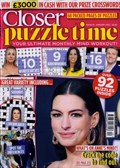 Closer Puzzle Time Magazine