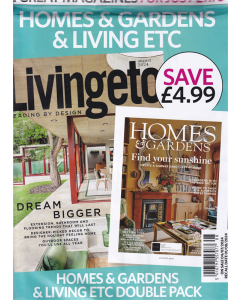 Living Etc & Homes And Gardens  Value Pack