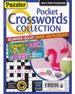 Puzzler Q Pocket Crossword Collection Magazine