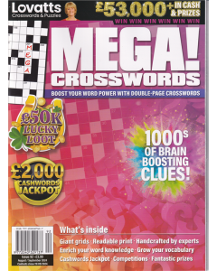 Lovatts Mega Crosswords Magazine